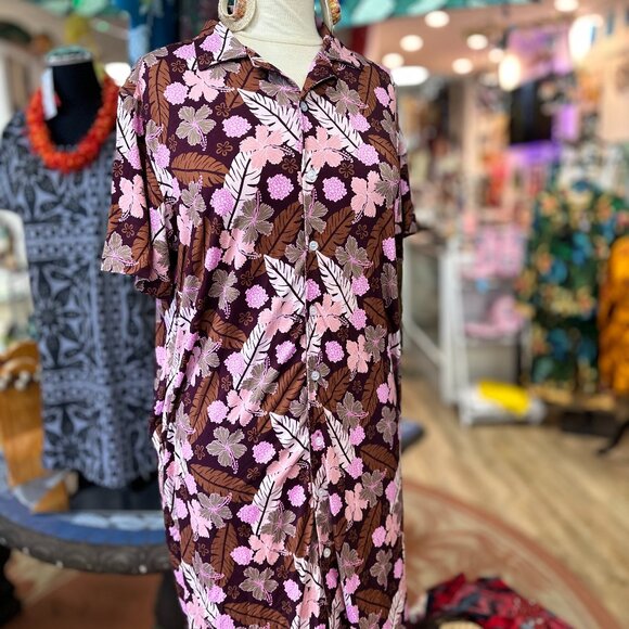 Simply Mele Shirt Dress - Picture 1 of 3